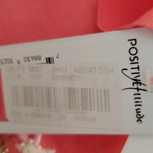 Positive Attitude Salmon Dress Sz.22, 5/$50 - Picture 7 of 7